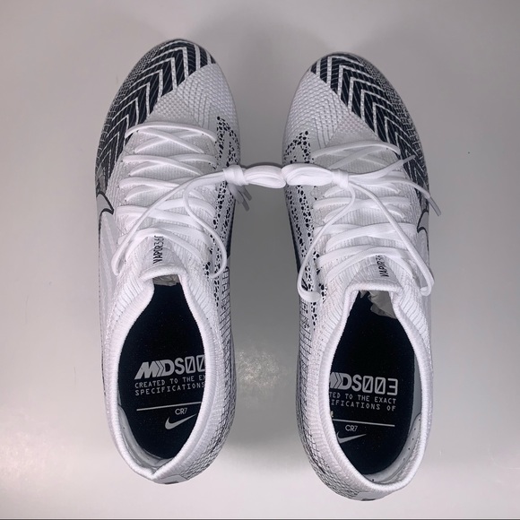 Nike Mercurial Vapor 13 PRO MDS FG Soccer  White - Picture 4 of 9